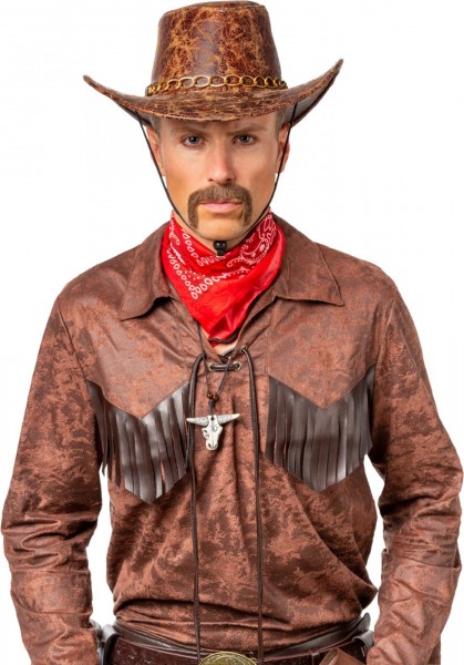 Cowboyhut Wildleder, braun