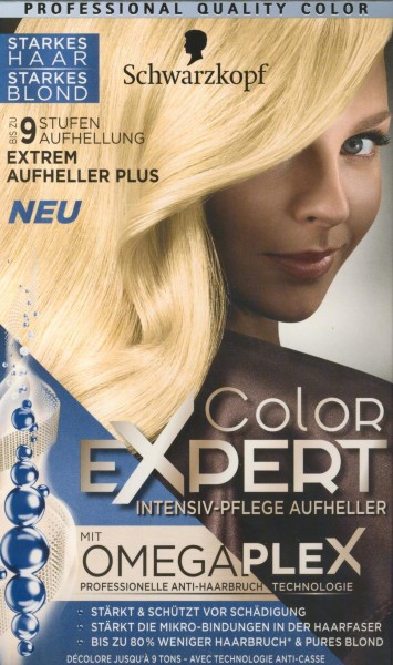 Schwarzkopf Color Expert L9 Stufenaufheller mit Anti-Haarbruch+Gelbstich Pures Blond 2er-Pack