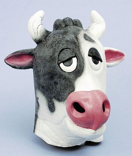 Maske Kuh (Gummimaske)