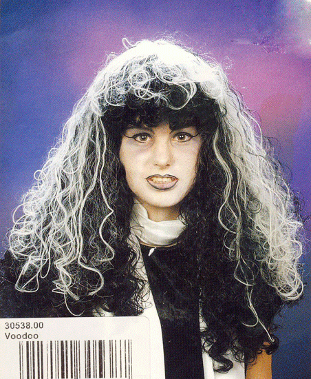 Faschingsperücke Damen: Voodoo