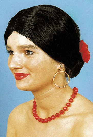 Faschingsperücke Damen Spanierin