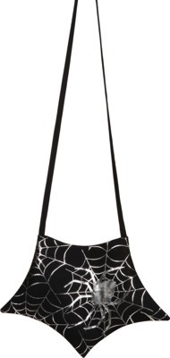 Fasching Halloween Tasche Spinnennetz