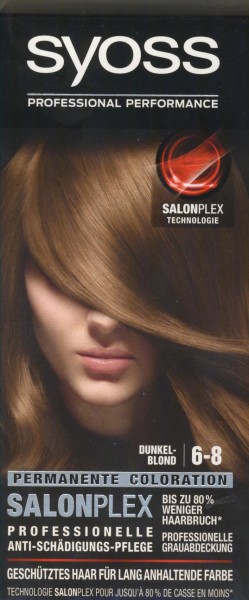 Syoss Haarfarbe, 6-8 Dunkelblond, 1er Pack
