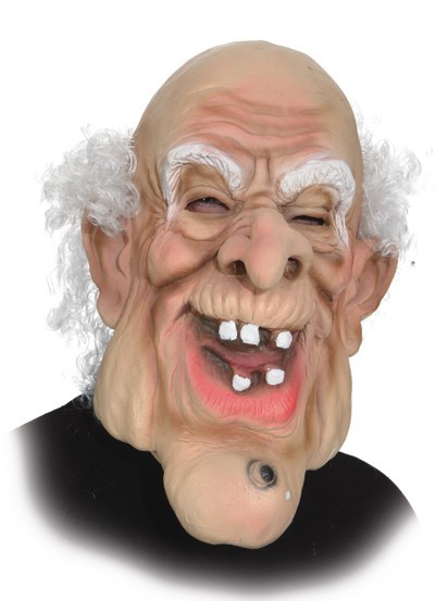 Riesenmaske Alter Mann