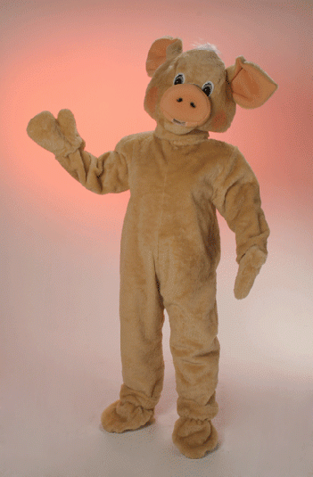 Faschingskarnevalskostüm BIG Schwein,Overall, Größe 56