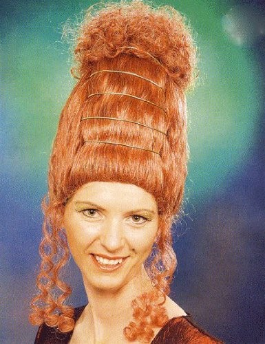 Faschingsperücke Damen Baronesse, High Fashion