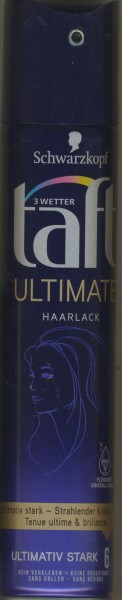 Schwarzkopf 3 Wetter Taft Haarlack, Ultra 24h Starker Halt 4, 5er Pack (5 x 250 ml)