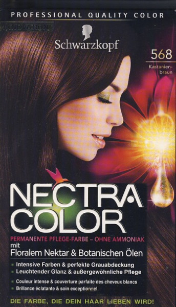 NECTRA COLOR 568, Kastanienbraun, 1. P. 142,5 ml