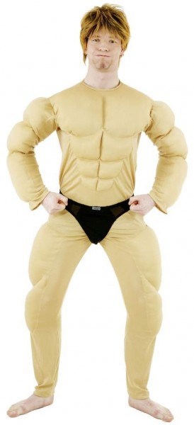 Faschingskostüm Overall Muskelbody