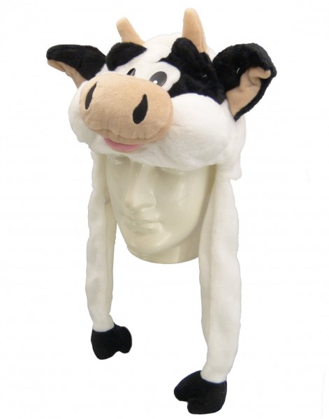 Plüsch Mütze Kuh 55 cm
