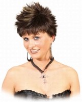 Perücke Chris, dunkelbraun